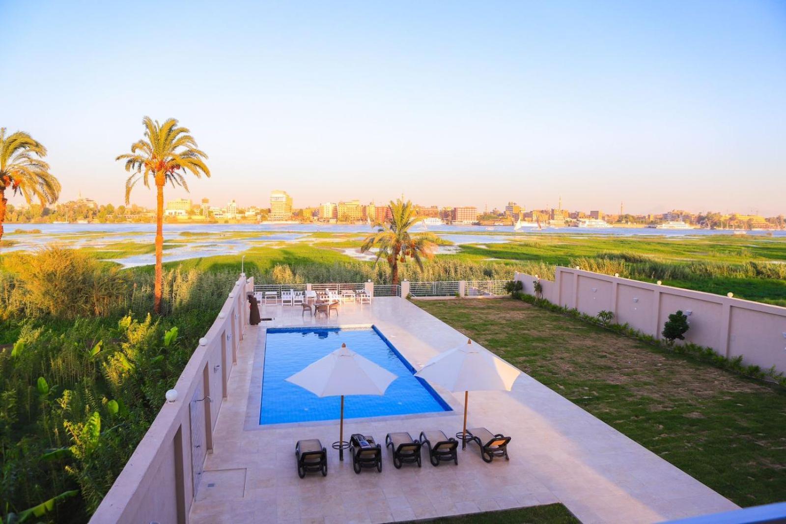 Royal Nile Villa - Pool View Apartment 1 Luxor Exterior foto